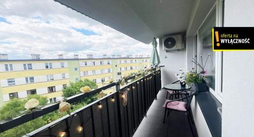 Mieszkanie 48,1 m /KLIMATYZACJA/BALKON/WYPOSAŻENIE