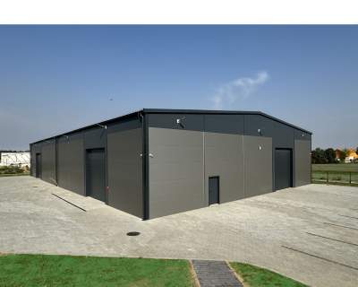 Nowa hala - 1100m2 lub 550m2 - węzeł Miszewo
