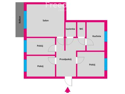 4 pokojowe mieszkanie Nowe Miasto, Rzeszów