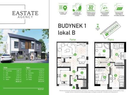 Przedsprzedaż Ogródek 109 m2 Blisko terenów zielonych Bez pr