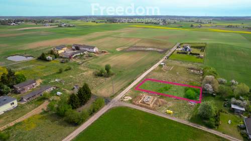 Atrakcyjna działka budowlana 1150m2 z MPZP