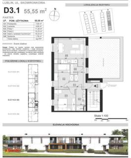 Apartament z ogródkiem i garażem dwustanowiskowym
