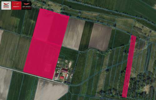 Działka rolna na sprzedaż, 46800 m2, Borki Lipkowskie