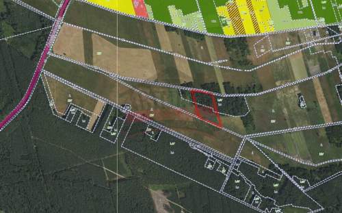 Działka rolna 1,67 ha Grodziec, gmina Ozimek