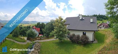 Piękny dom w stylu alpejskim z widokiem na Pieniny i Tatry -...