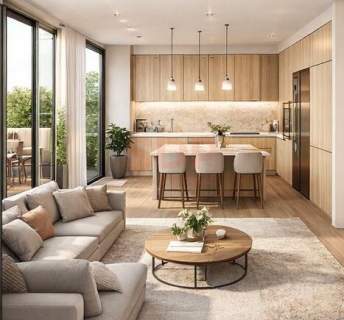 4-sypialnie, duży taras, 2-garderoby, 3-łazienki, 33,8m2 SALON
