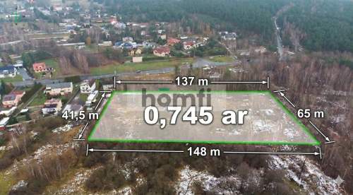 Działka przy Jurze 7456 m Bugajska