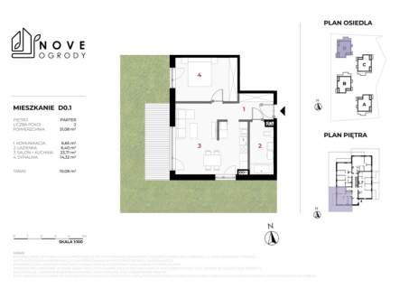 Nove Ogrody - kameralne apartamentowce w Elblągu.