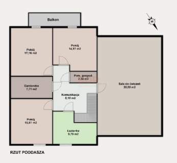 Dom z zew. basenem w okolicy Żarowa na działka 1899 m2