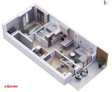 OSTATNIE mieszkanie/Oferta LUX/3pok 61m2/Balkon