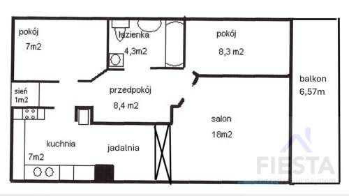 Tarchomin ul. Książkowa 3 pok. 54 m2 garaż balkon