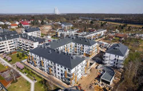 Dwustronne Duży ustawny salon Duży balkon
