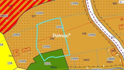Działka budowlana Chronów ,Gm. Nowy Wiśnicz