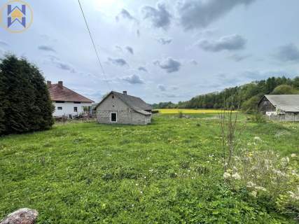 Działka budowlana 34ar z pozwoleniem na budowę