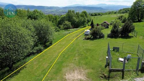 Działka budowlana na sprzedaż, 580 m2, Żywiec