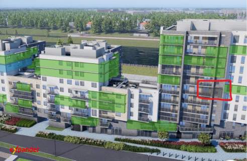 Kawalerka 38,2 m 5 piętro Nad Odrą