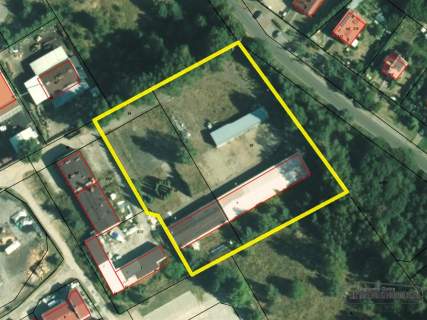 Bud. przemysłowo-magazynowany wiata duża działka
