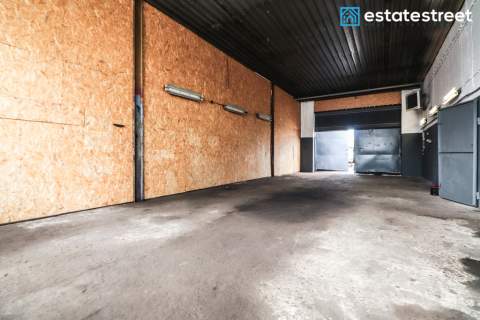 Do wynajęcia 124 m2 hala warsztatowo - magazynowa 
