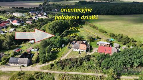 Ostrowąsy - działka budowlana - na raty