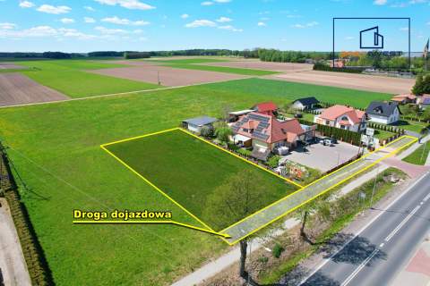 Działka budowlana 1256 m przy trasie mazurskiej - MPZP