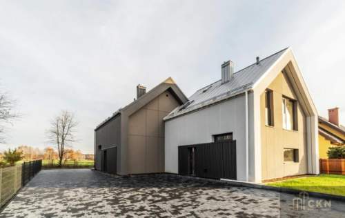Nowoczesny dom w stanie deweloperskim 150 m od jeziora