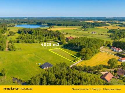Działka z WZ w pięknej okolicy nad jeziorem