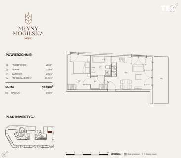Aktualne Mogilska Wysoki Standard Balkon 9 m2