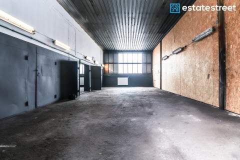 Do wynajęcia 124 m2 hala warsztatowo - magazynowa 