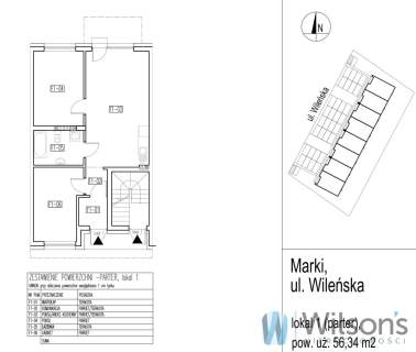 Gotowy Parter 3 pokoje 56m2. Ogród 61m2,Parking x2