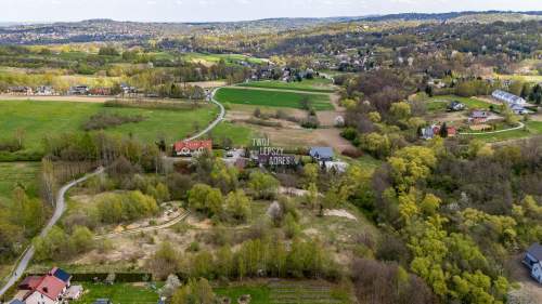 Gaj   34,6 ar 8 ar budowlane media las