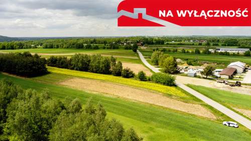 Działka przemysłowa Skrzyszów, 26 ar