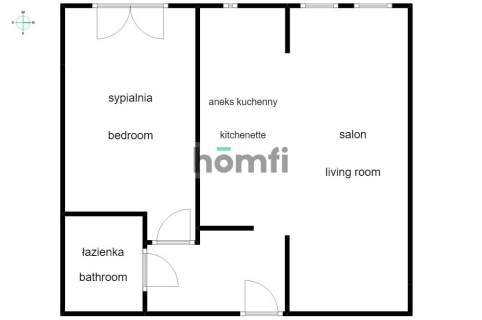 Chełmońskiego, 46m 2 pokoje garaż i komórka