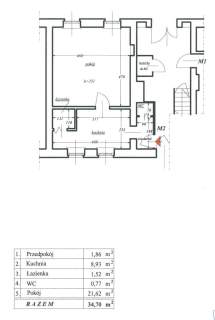Mieszkanie na sprzedaż, 35,18 m2, Lądek-Zdrój