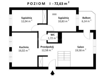 Przestronne mieszkanie dwupoziomowe