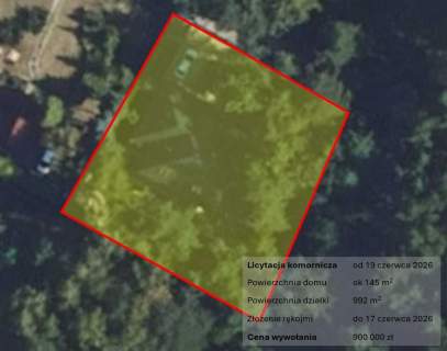 Licytacja komornicza, blisko lasu, dom do wprowadzenia