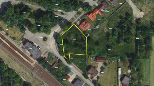 Działka usługowa Koszęcin 1486 m2