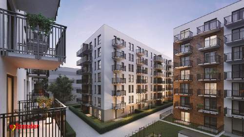 Na sprzedaż, 2-pokojowe mieszkanie z tarasem 6,90 m