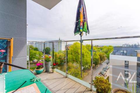 Dwupokojowy apartament 44,43m2 z widokiem na rzekę 