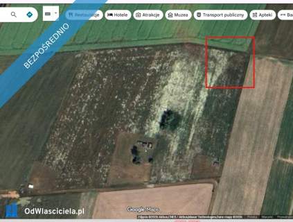 Sprzedam działkę budowlaną 1019 m2, przy trasie S7 - Złotopolice...