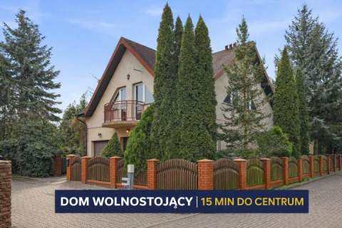 Przestronny dom wolnostojący Wawer