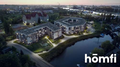 Nowoczesna kawalerka z ogródkiem - Portovo