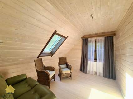Dom z drewna księżycowego130 m2 sprzedaż Kębło