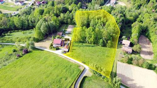 Piękna działka z lasem, Glinik Charzewski, 1,18 ha