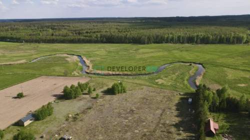 Dz. budowl. 1,5 ha z własną linią brzegową Supraśl