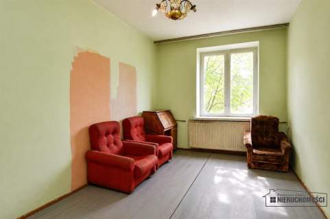 Przestronne 2 pokojowe mieszkanie na parterze