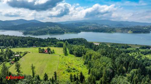 przy Lesie-na Wzgórzu-550m od Jeziora Mucharskiego