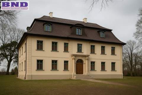 PAŁAC Z PARKIEM 0,95 HA POD INWESTYCJĘ W MILICACH
