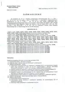 Działki budowlane Gorzeń gmina Nakło