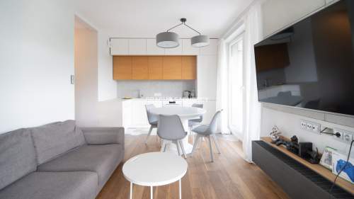 Nowoczesny apartament z tarasem w sercu Zabłocia