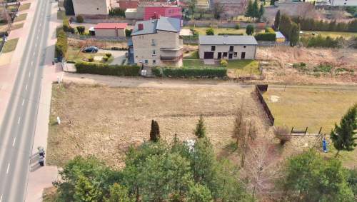 Działka budowlana z projektem domu   Dobieszowice